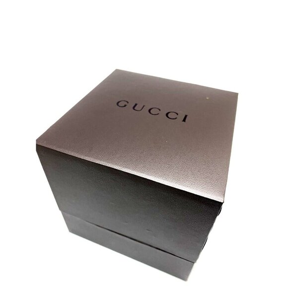 Gucci Watch Box Presentation Brown Cardboard Display Gift Empty - Picture 2 of 12